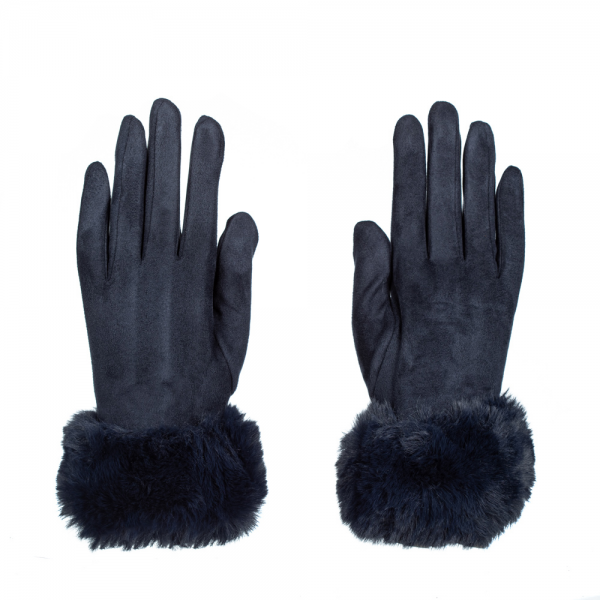 Γυναικεία γάντια Pifa μπλε, 3 - Kalapod.gr